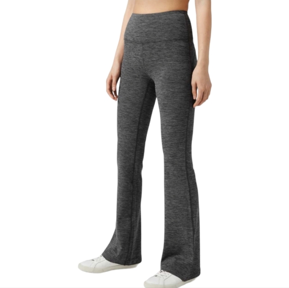 Lululemon Groove Pant Flare Nulu Gray Women's 4 - Picture 2 of 9
